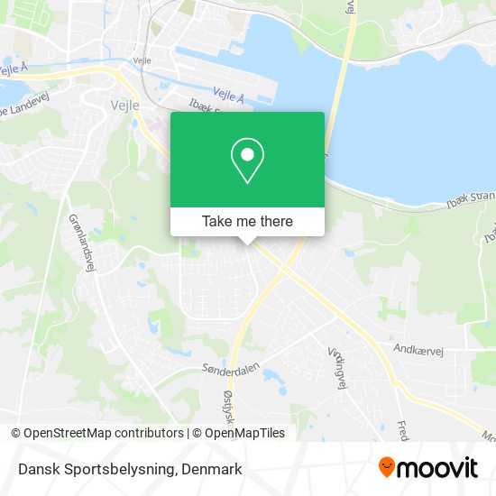 Dansk Sportsbelysning map