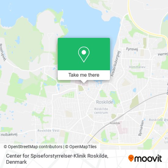 Center for Spiseforstyrrelser-Klinik Roskilde map