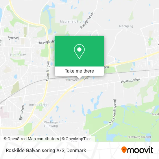 Roskilde Galvanisering A/S map