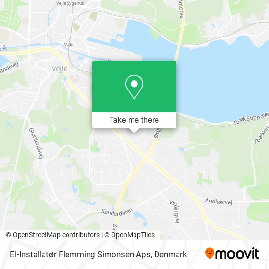 El-Installatør Flemming Simonsen Aps map