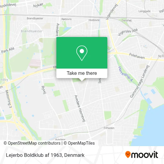 Lejerbo Boldklub af 1963 map