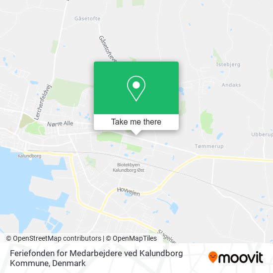 Feriefonden for Medarbejdere ved Kalundborg Kommune map