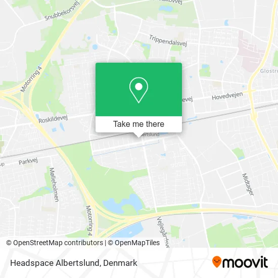 Headspace Albertslund map