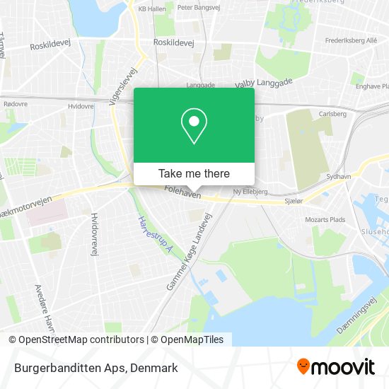 Burgerbanditten Aps map