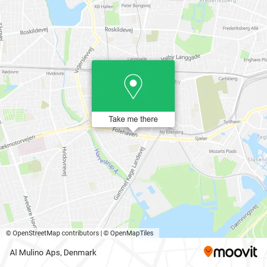 Al Mulino Aps map