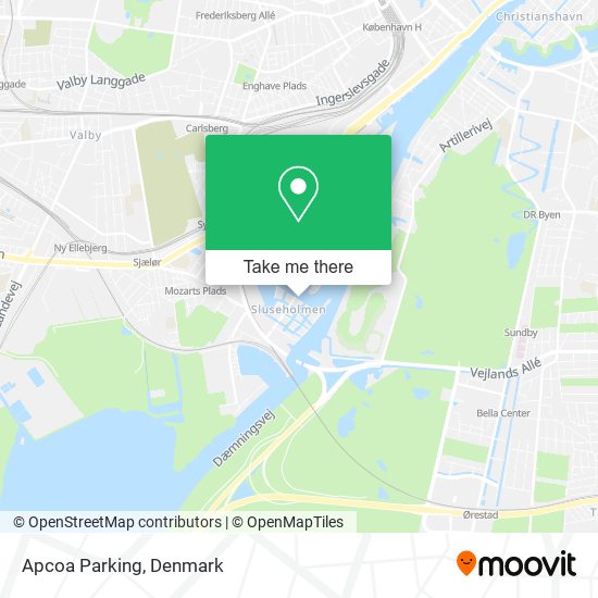 Apcoa Parking map