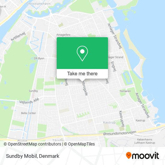 Sundby Mobil map