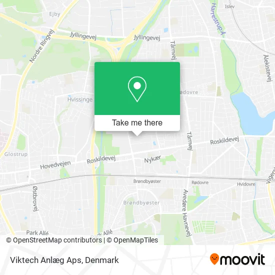 Viktech Anlæg Aps map