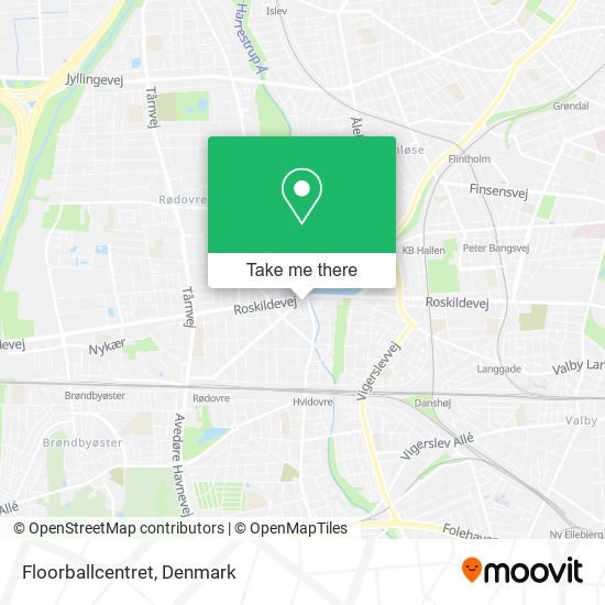 Floorballcentret map
