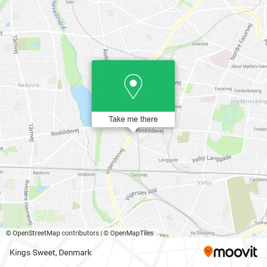 Kings Sweet map