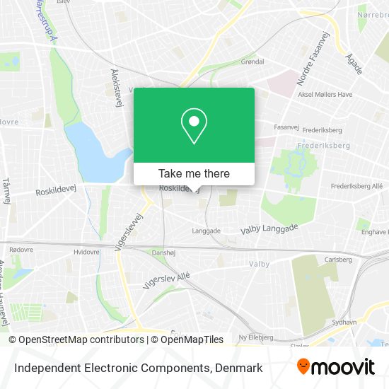 Independent Electronic Components map