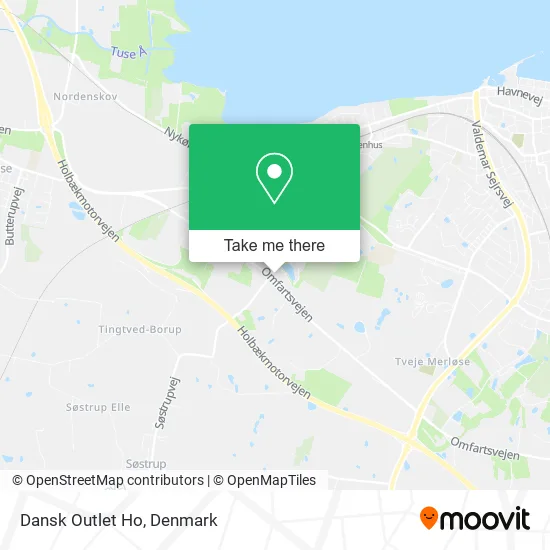 Dansk Outlet Ho map