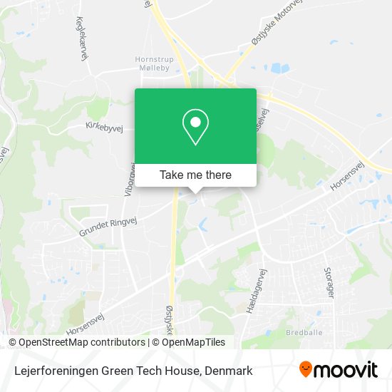 Lejerforeningen Green Tech House map