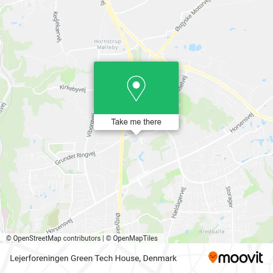 Lejerforeningen Green Tech House map
