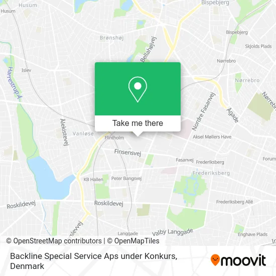 Backline Special Service Aps under Konkurs map