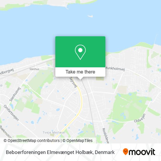 Beboerforeningen Elmevænget Holbæk map