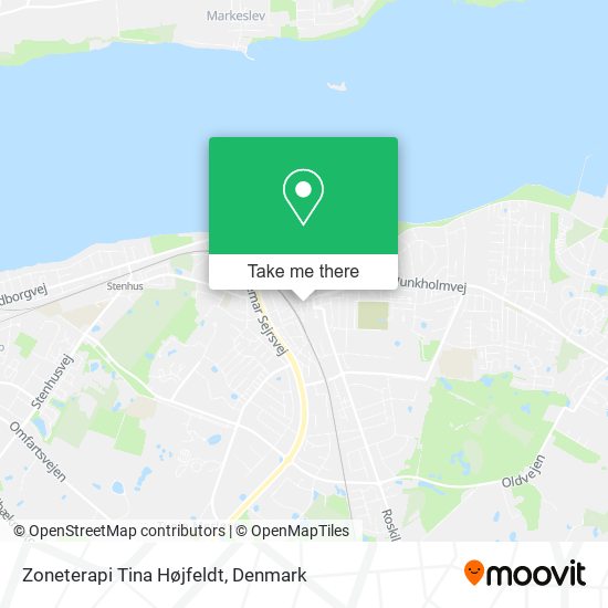 Zoneterapi Tina Højfeldt map