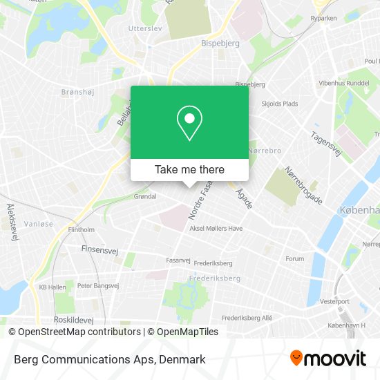 Berg Communications Aps map