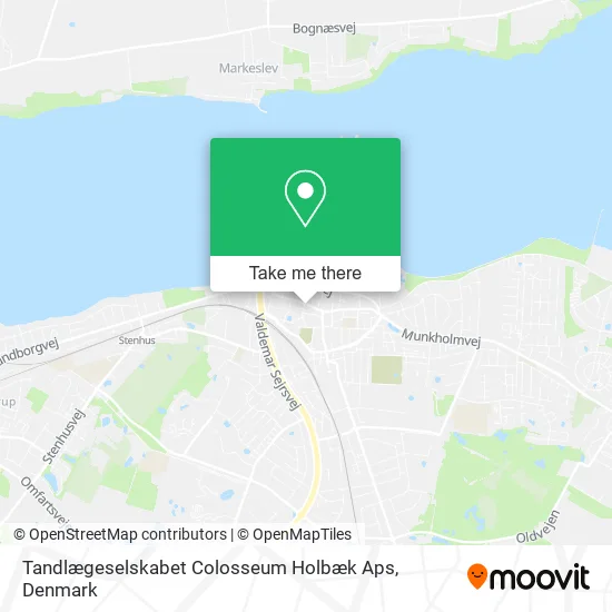 Tandlægeselskabet Colosseum Holbæk Aps map
