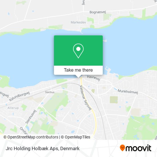 Jrc Holding Holbæk Aps map