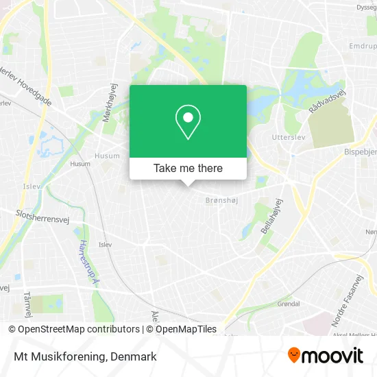 Mt Musikforening map