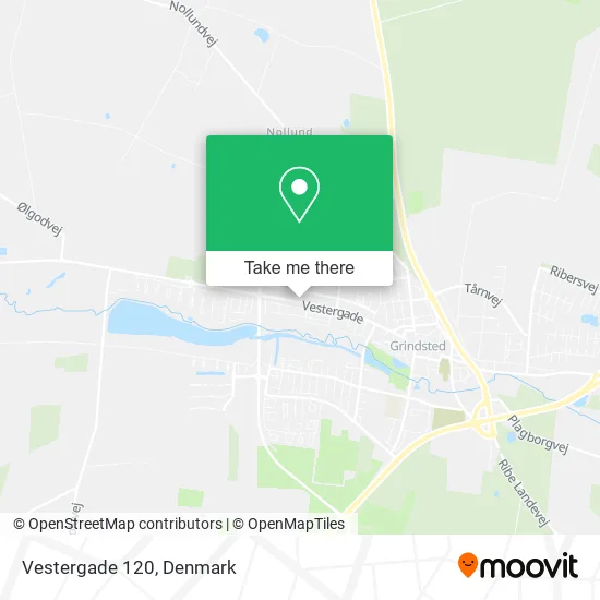 Vestergade 120 map