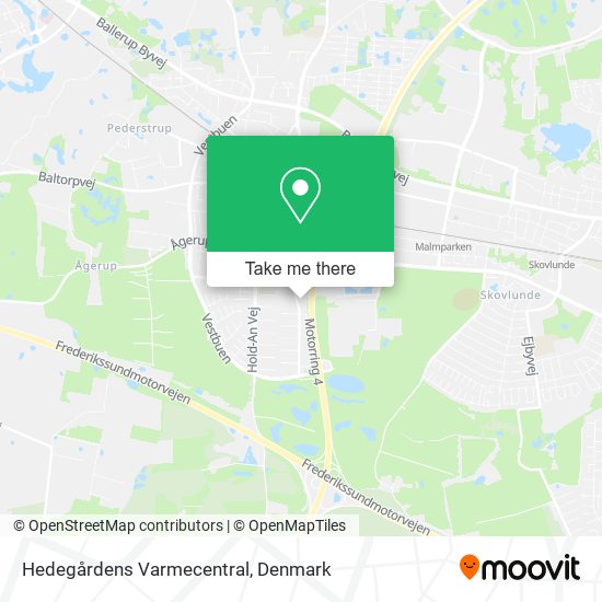 Hedegårdens Varmecentral map