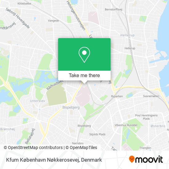 Kfum København Nøkkerosevej map