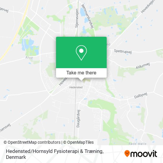 Hedensted / Hornsyld Fysioterapi & Træning map