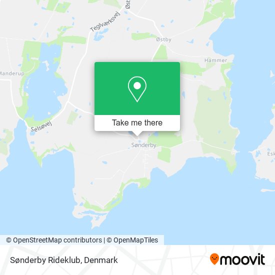 Sønderby Rideklub map