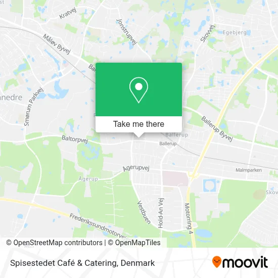 Spisestedet Café & Catering map