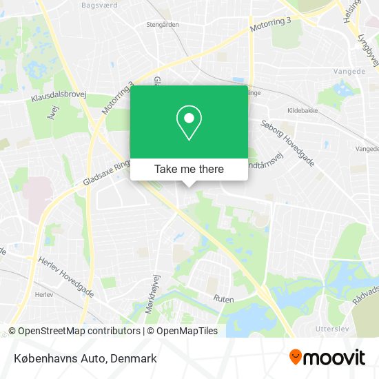 Københavns Auto map