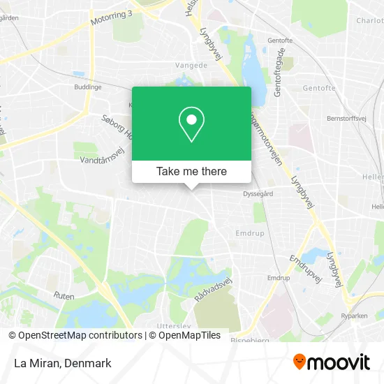 La Miran map