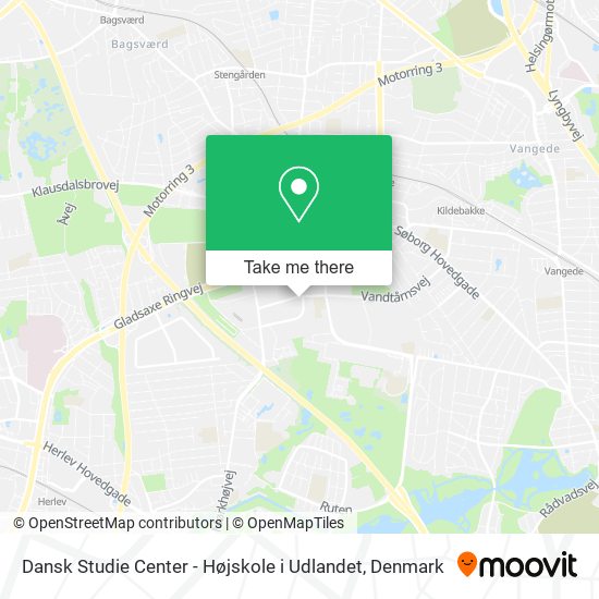 Dansk Studie Center - Højskole i Udlandet map