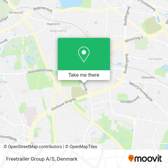 Freetrailer Group A/S map