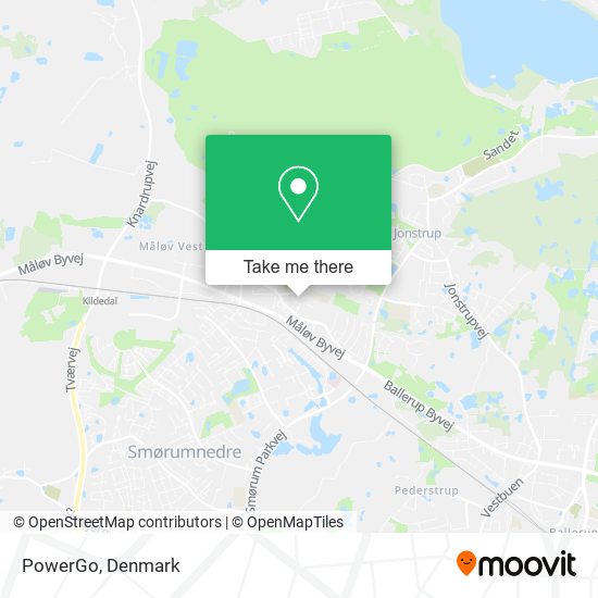 PowerGo map