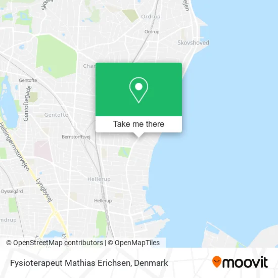 Fysioterapeut Mathias Erichsen map
