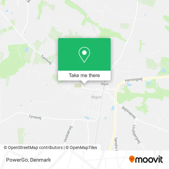 PowerGo map