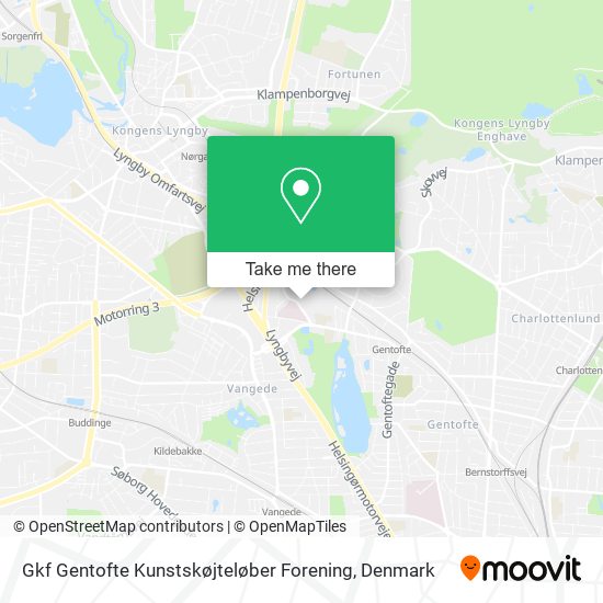 Gkf Gentofte Kunstskøjteløber Forening map