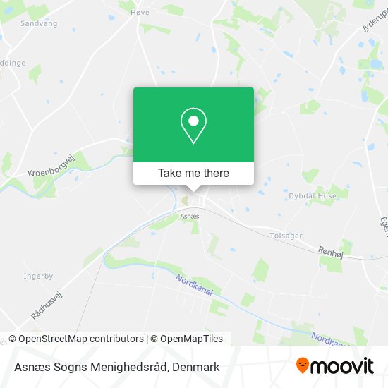 Asnæs Sogns Menighedsråd map