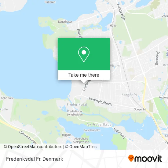 Frederiksdal Fr map
