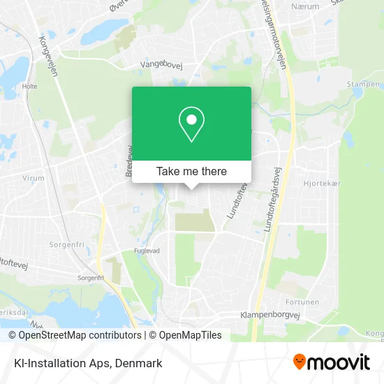 Kl-Installation Aps map