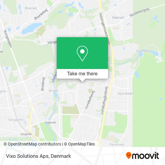 Vixo Solutions Aps map
