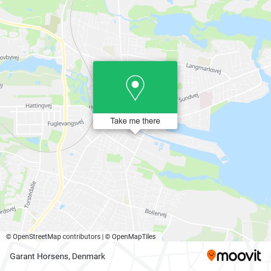 Garant Horsens map