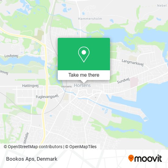 Bookos Aps map