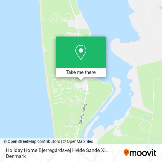 Holiday Home Bjerregårdsvej Hvide Sande XI map