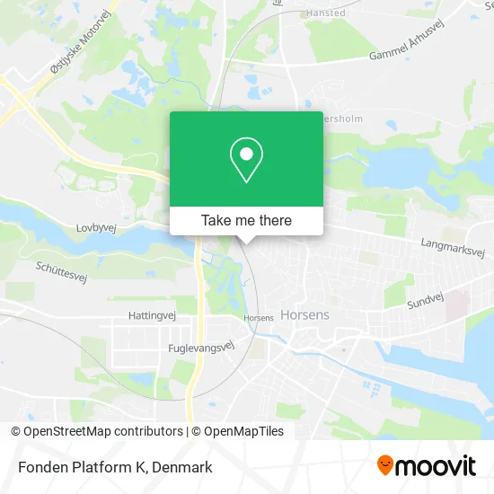 Fonden Platform K map