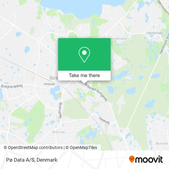Pø Data A/S map