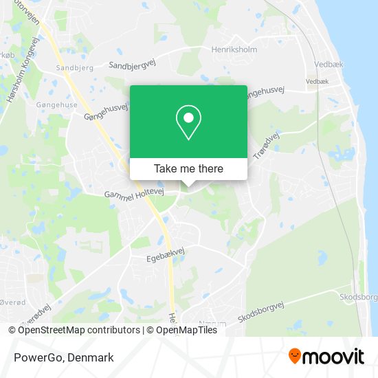 PowerGo map