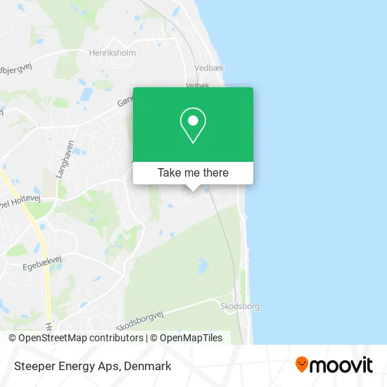 Steeper Energy Aps map
